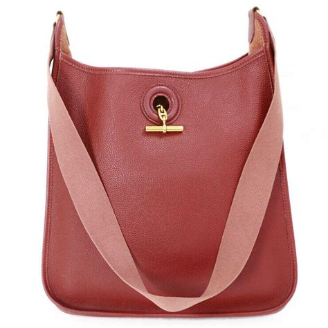 hermes leather bag|genuine leather hermes bag.